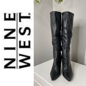 Knee High Nine West Boots Size 9.5M